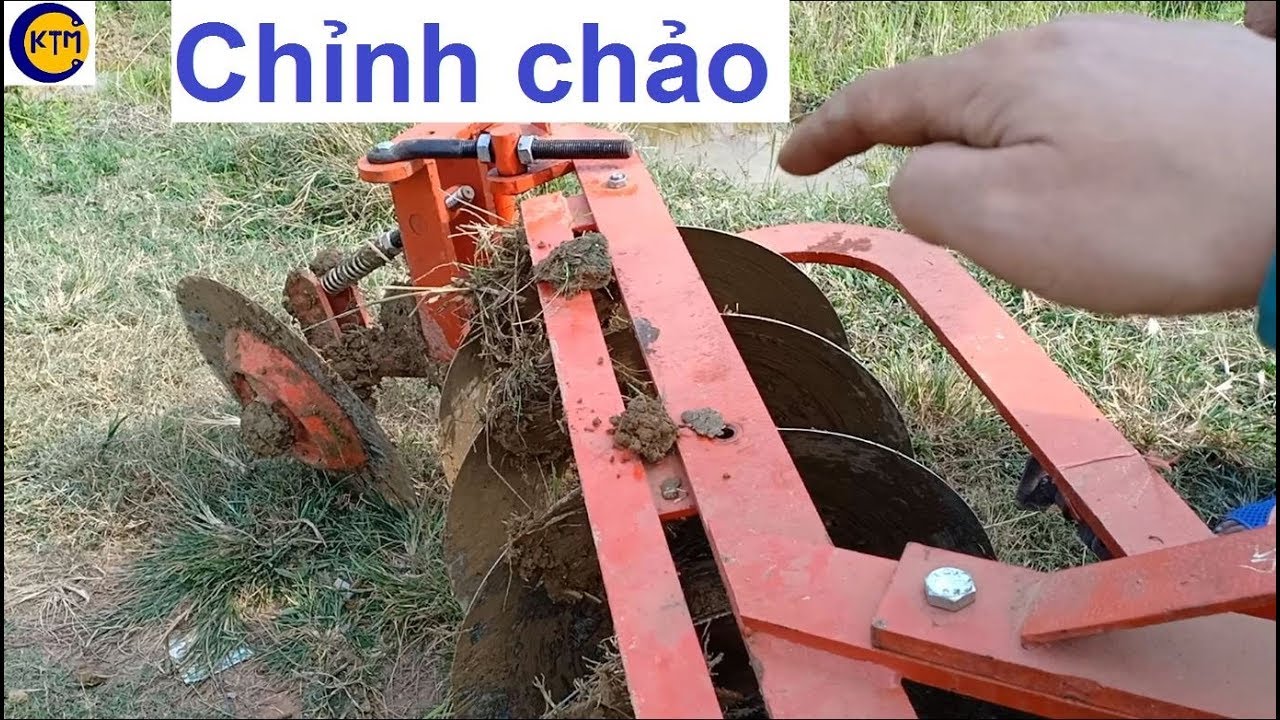 114 - Chỉnh cày chảo nhanh chuẩn Thẳng xén bờ cực đẹp