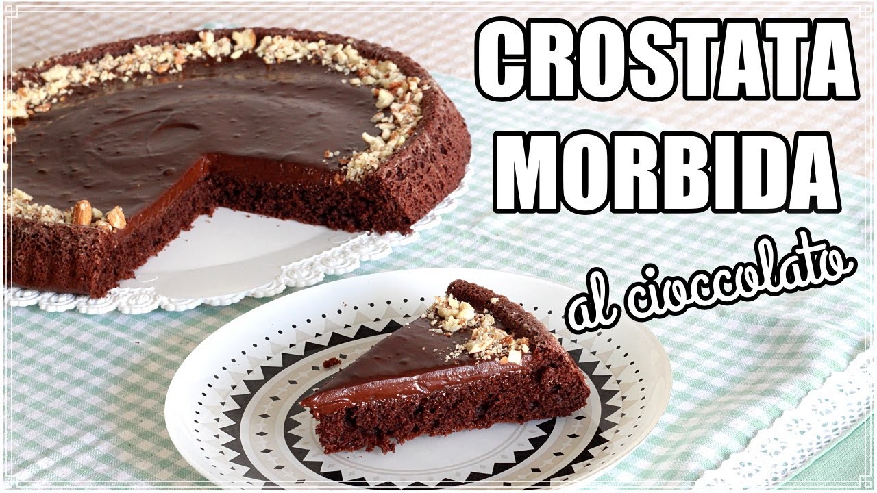 CROSTATA MORBIDA al cioccolato RICETTA SUPER FACILE! | Le Ricette di Jennifer