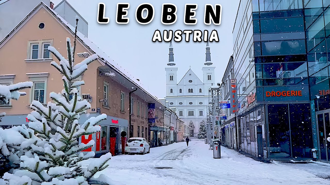Leoben City Tour | Austria Travel Videos | 4K Videos |