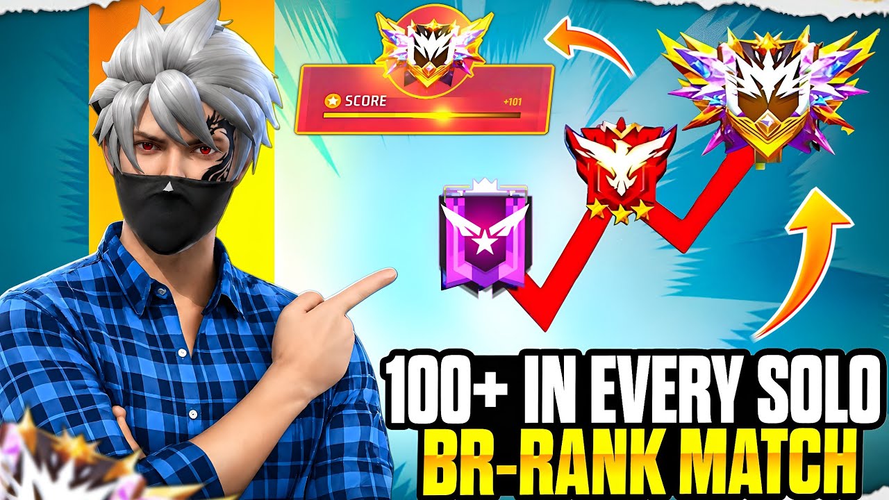 How To Get 100+ In Every Br Rank Match | Secret Of Grandmaster Player | Solo Rank Push Tips & tricks