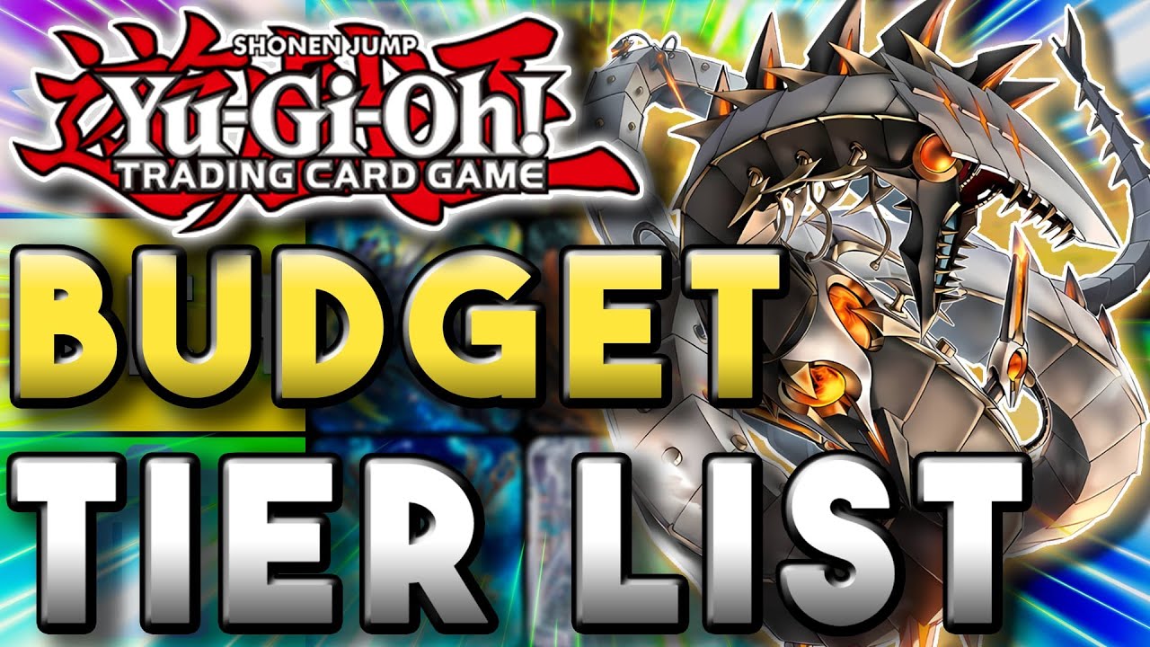 Yugioh SUPER Budget Tier List! Best Budget Decks Under $40!