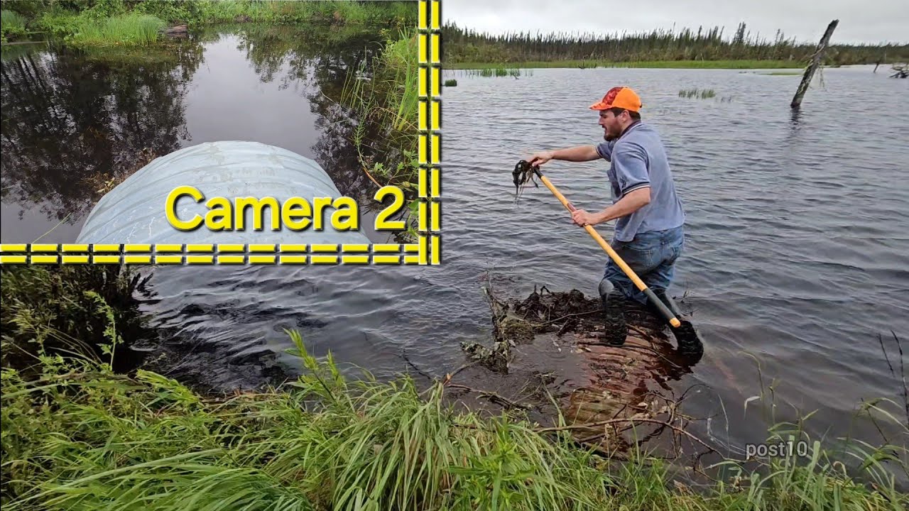 Улучшение потока воды по водопропускным трубам на самой худшей из всех дорог Beaver Road