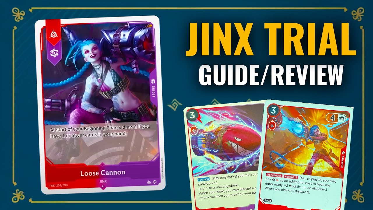 *JINX ULTIMATE GUIDE* Project K - The League of Legends Trading Card Game