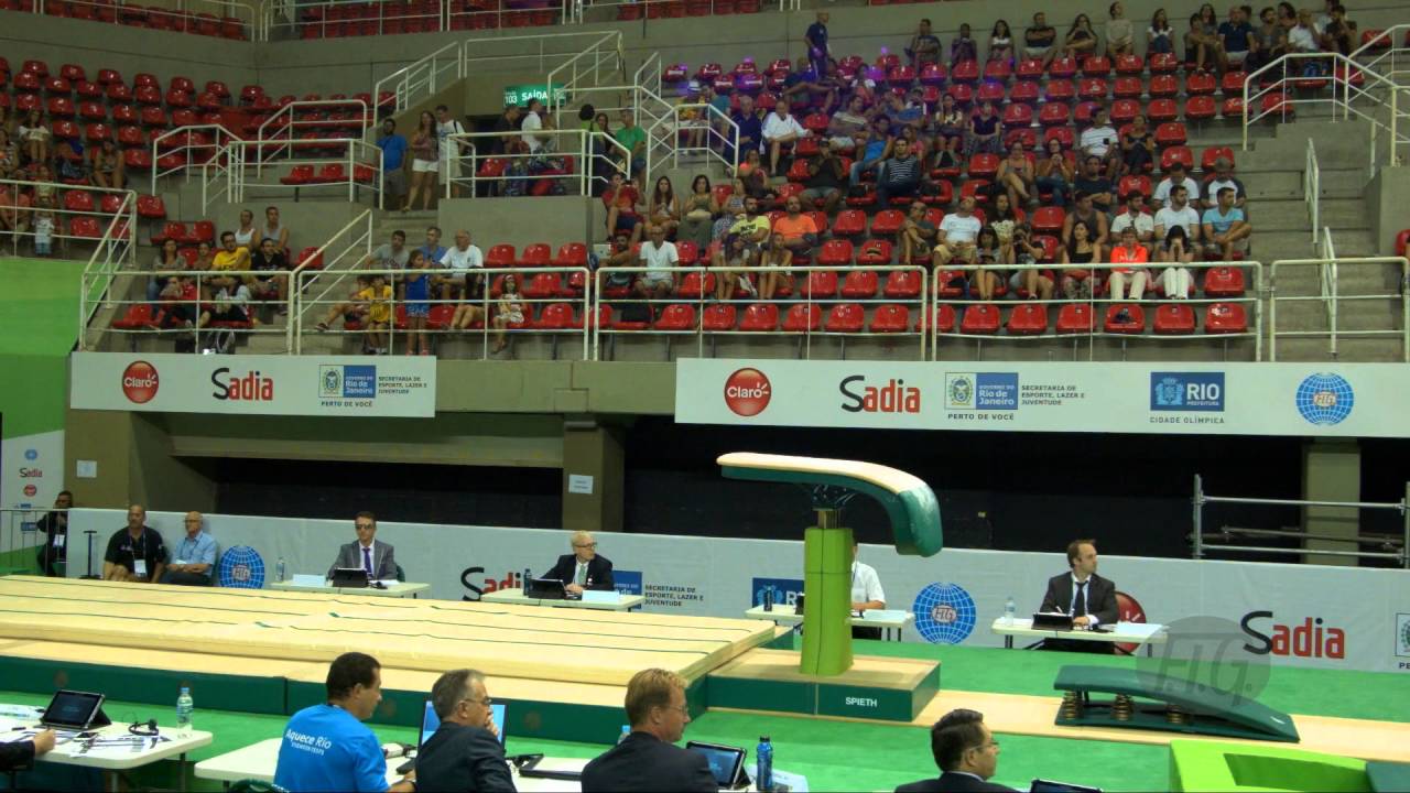 CORRAL Daniel (MEX) - 2016 Olympic Test Event, Rio (BRA) - Qualifications Vault 1
