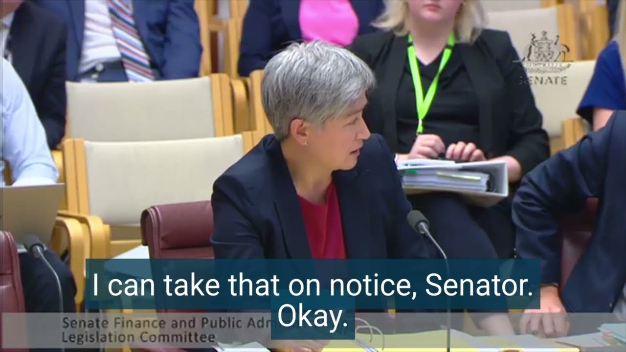 Albanese won't release Bill Gates Meeting Minutes - Senate Estimates - 13.02.23