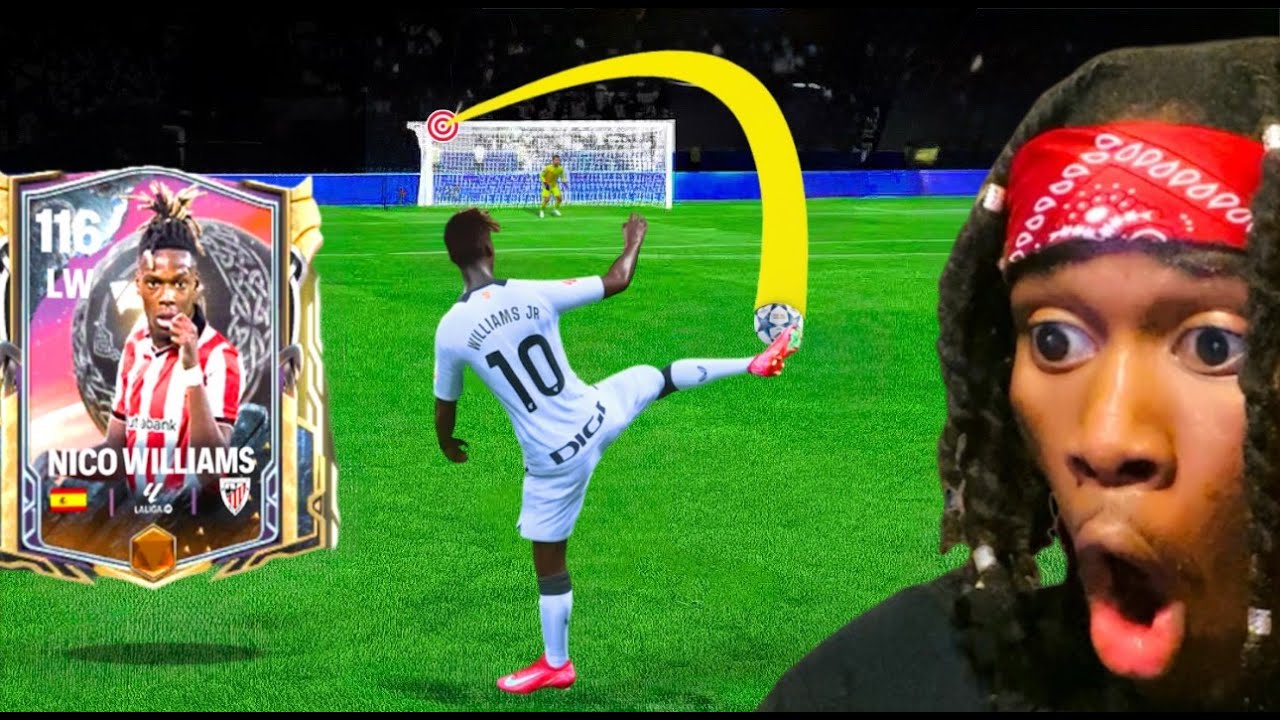 Nico Williams at 116 BLEW MY MIND!! HE'S BROKEN - FC MOBILE