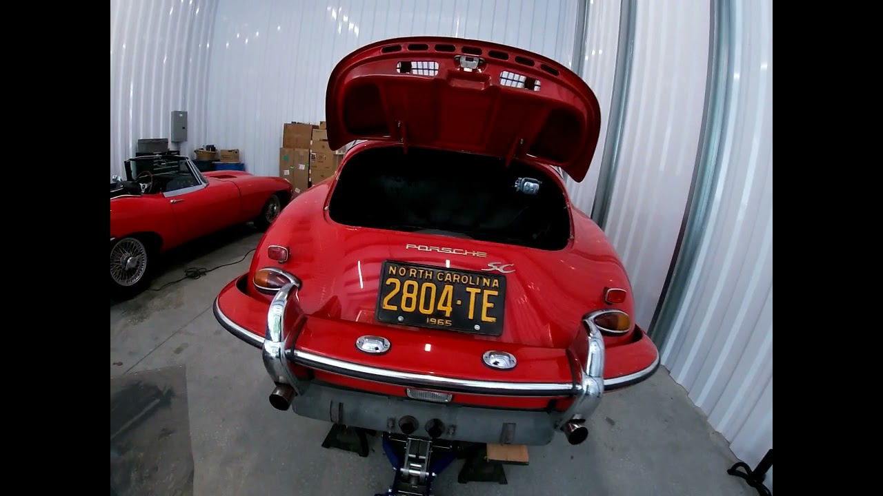 Porsche 356SC Engine Rebuild - Episode 5 - Engine installation
