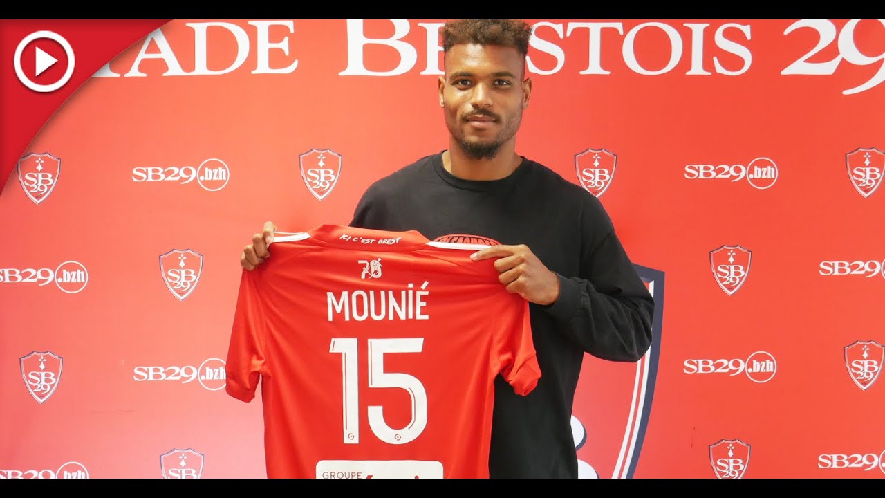 Présentation aux médias de Steve Mounié