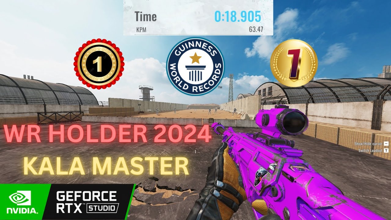Blood Strike SHOOTING RANGE CHALLENGE | KALA | (WORLD RECORD)