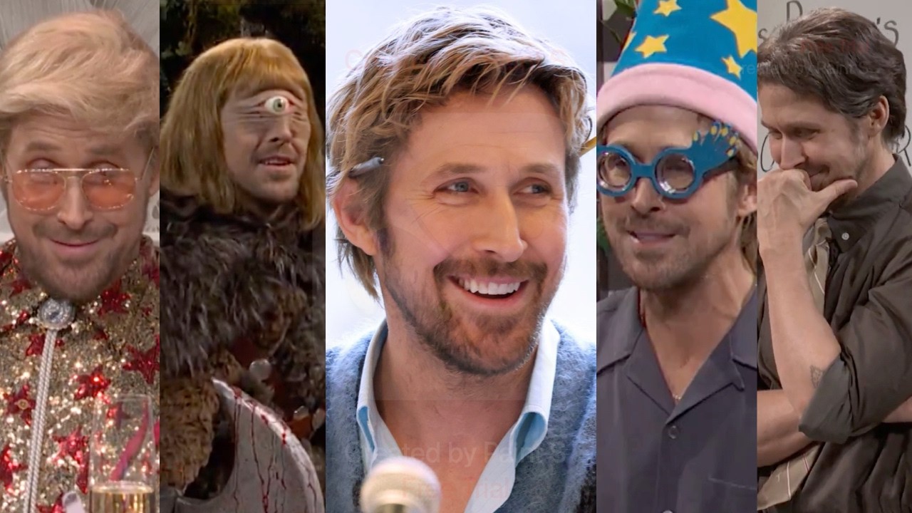 All Of Ryan Gosling's Crackups Hosting 'SNL' For The 4th Time