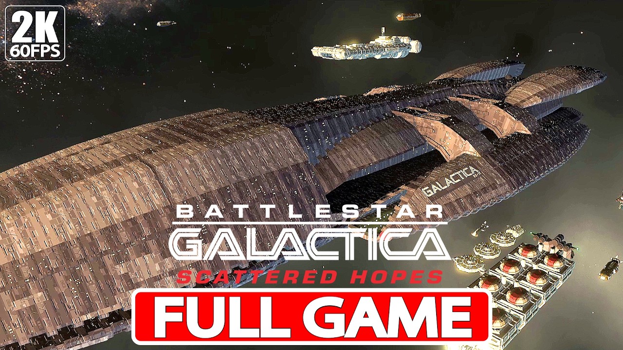 BATTLESTAR GALACTICA SCATTERED HOPES Gameplay Walkthrough FULL GAME [PC 2K] - No Commentary