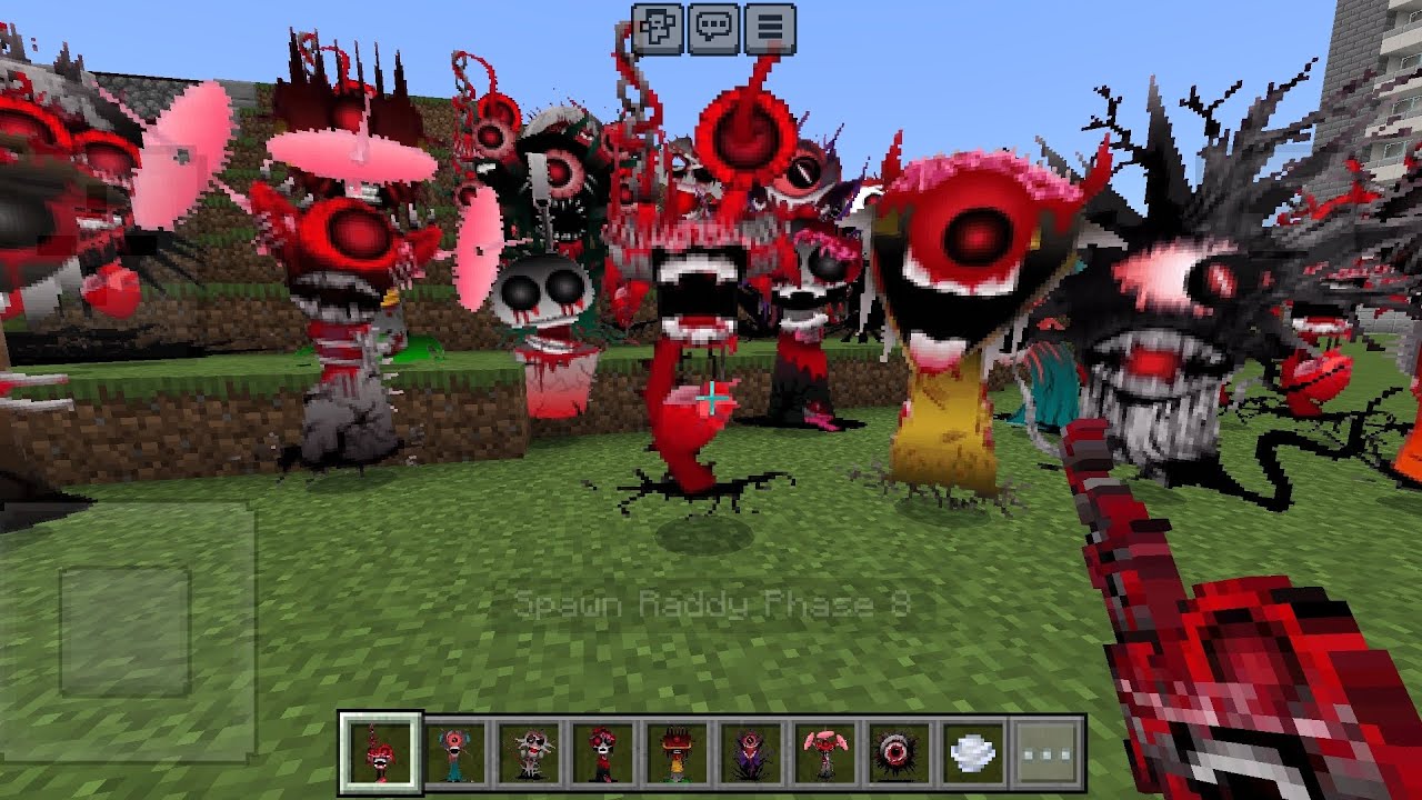 Incredibox Sprunki Phase 8 Raddy Added | Minecraft PE Addon