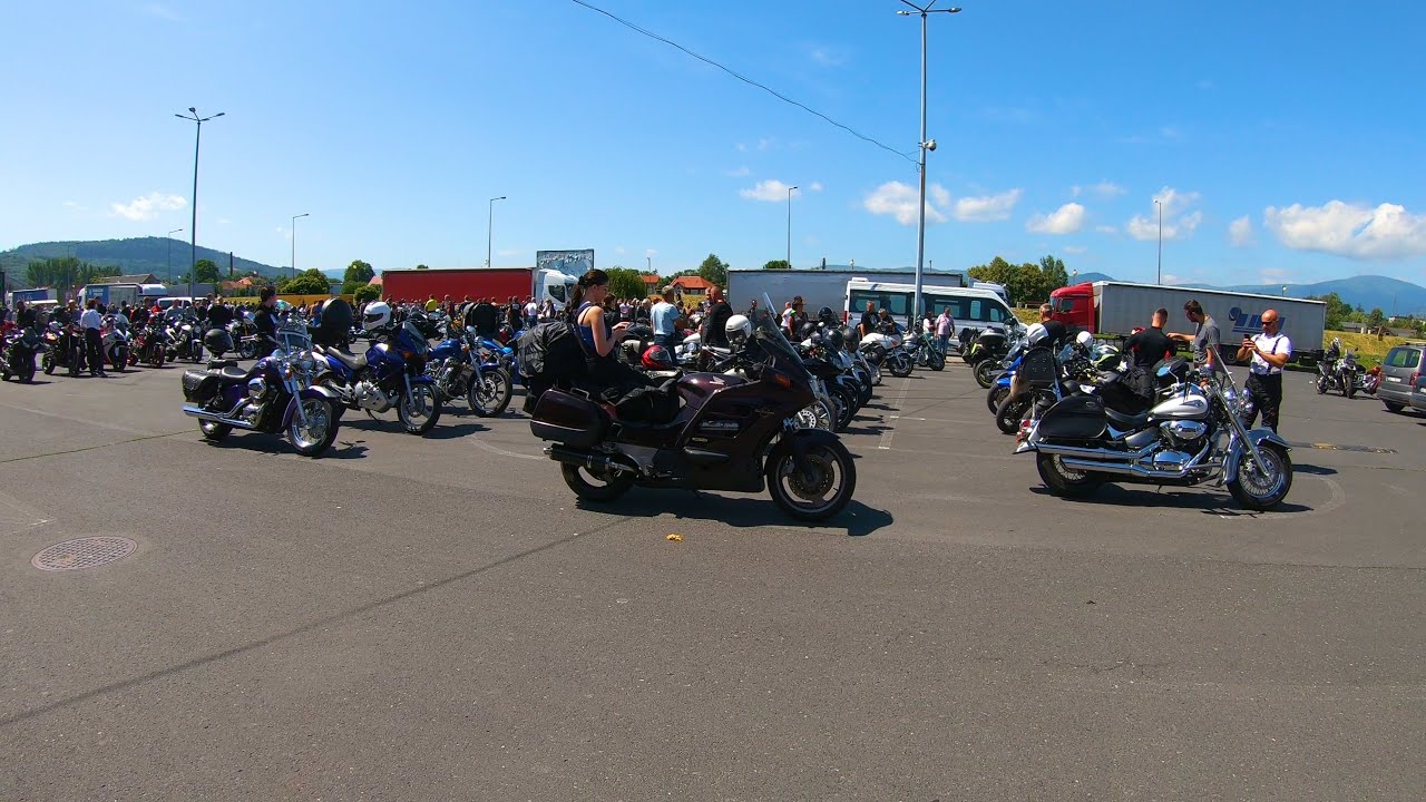 Pojechaliśmy na zlot motocyklowy do Żywca