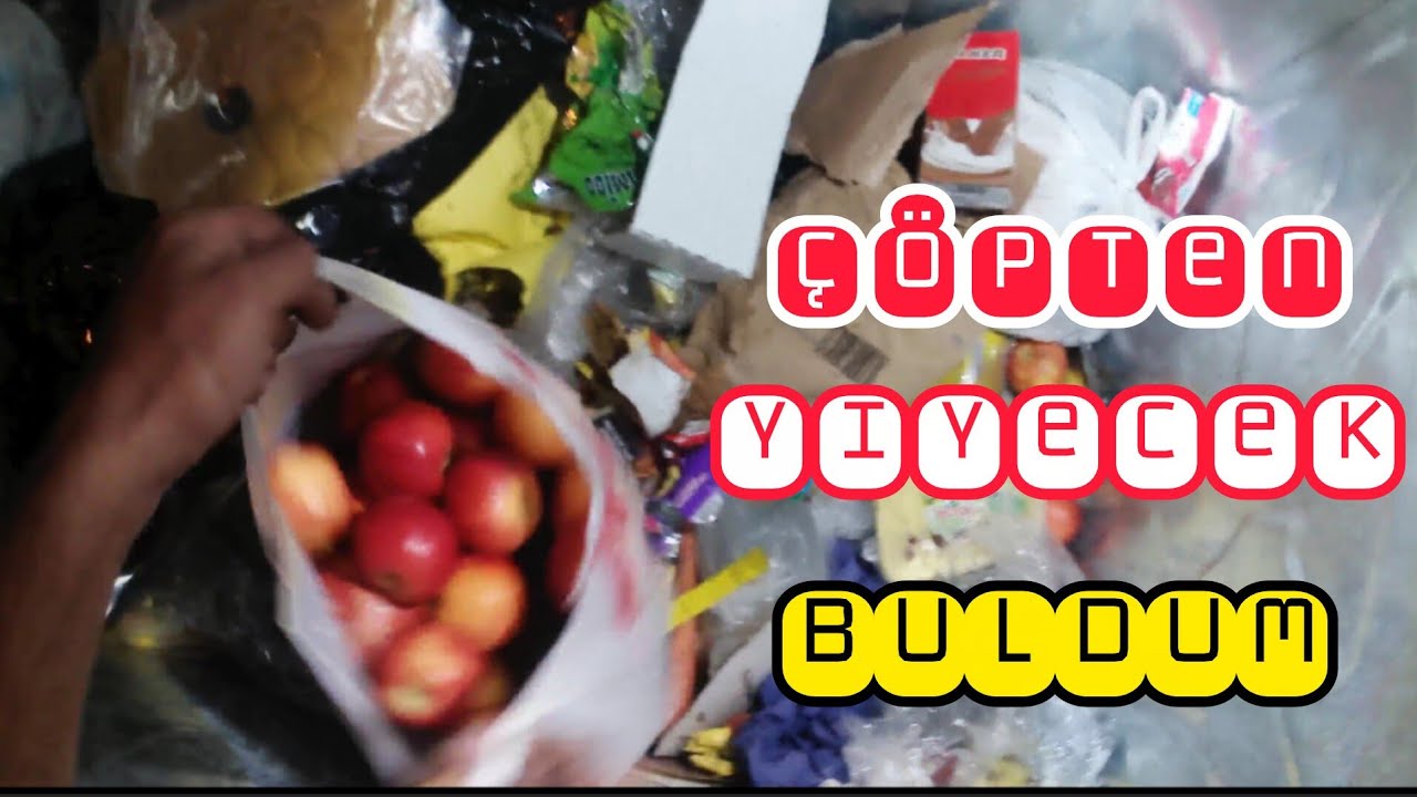 Çöplerden hurda toplarken yiyecek buldum #plastic #recycling #scrap