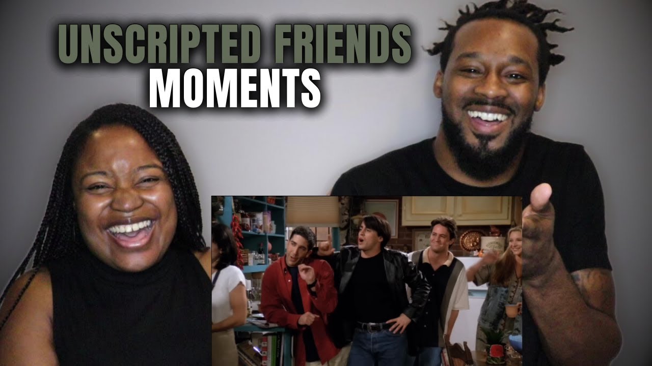 The Demouchets REACT to Unscripted FRIENDS Moments That Were Kept in the Show
