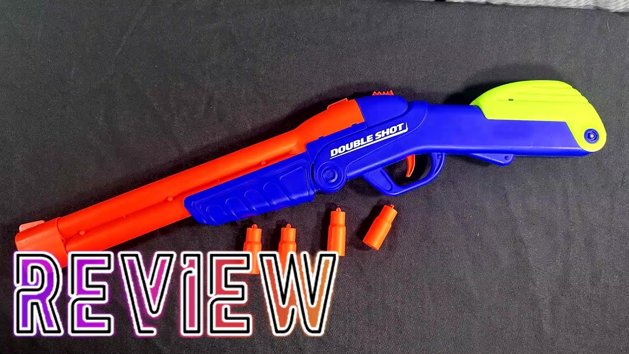 [REVIEW] Air Warriors DoubleShot | Shell Ejecting Shotgun! [Nerf War Tested]