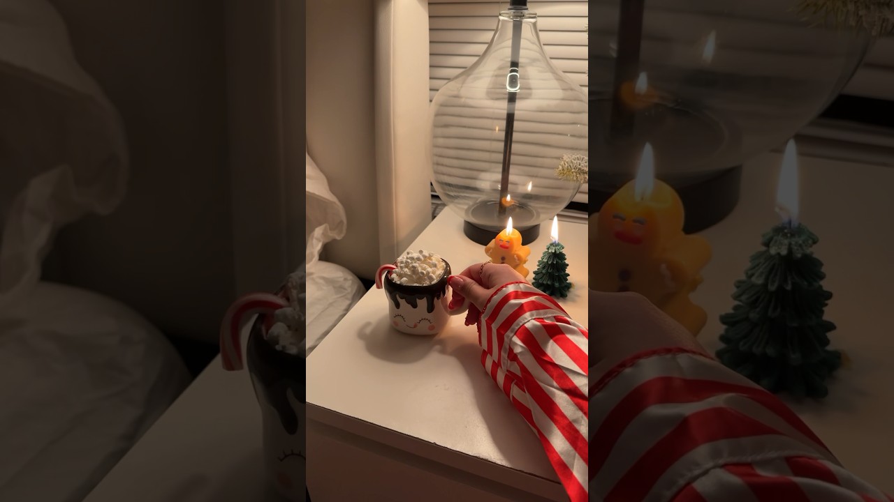 Christmas night routine #nightroutine #dailyvlog #christmas #movienight #amazon #cozy #amazonfinds