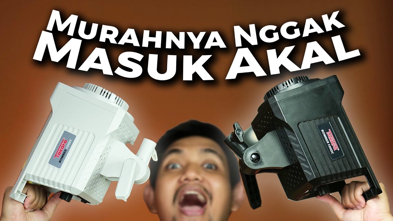Lighting Video LED SUPER MURAH BUAT CREATOR!! Takara Bomber 100DC