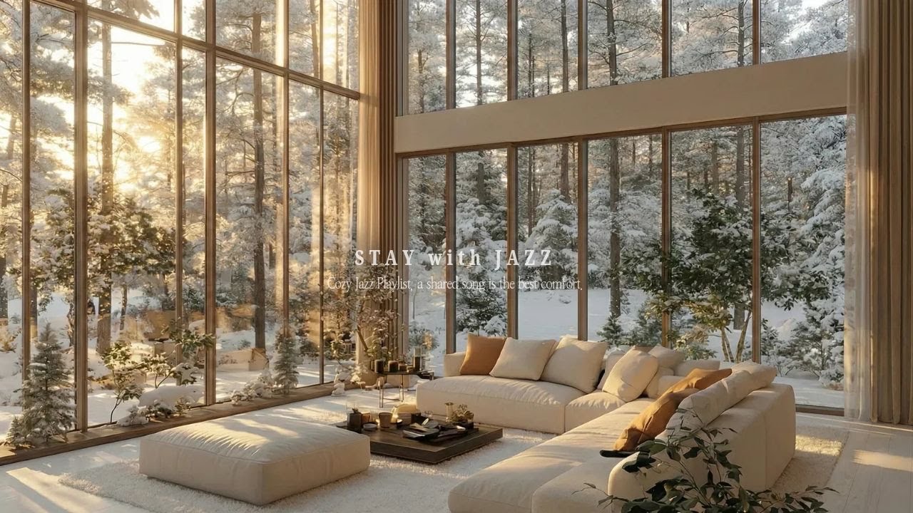 [Playlist] 기분 좋게 시작하는 하루, 매일 아침 틀어놓기 좋은 음악 ❄️ | 가사 없는 편안한 재즈 트리오 | Cozy Winter Jazz Trio