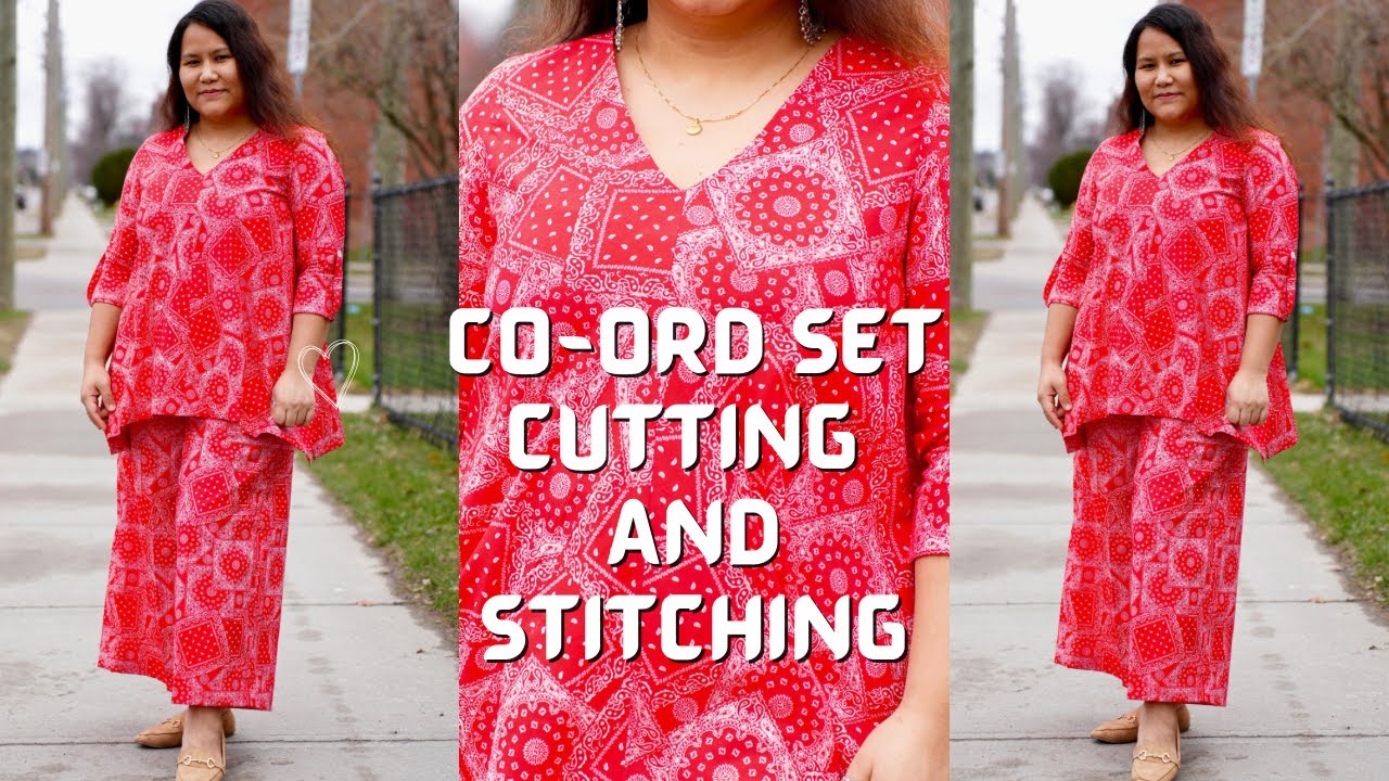 Co-ord set Cutting and stitching|Very Easy and comfortable Cord set Cutting & stitching|Maina Thapa