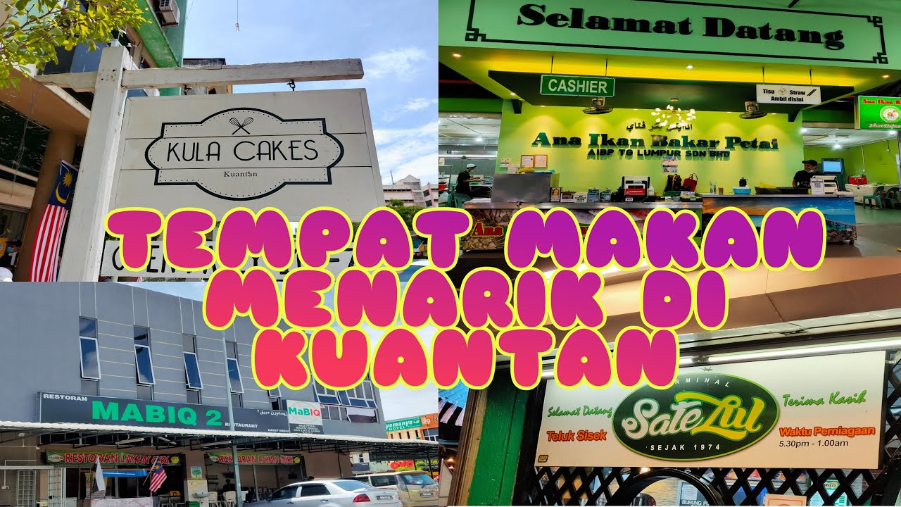 Tempat Makan Menarik Di Kuantan #vlog30 #crankcrewteam #kuantan #pantaitimur #jjcm