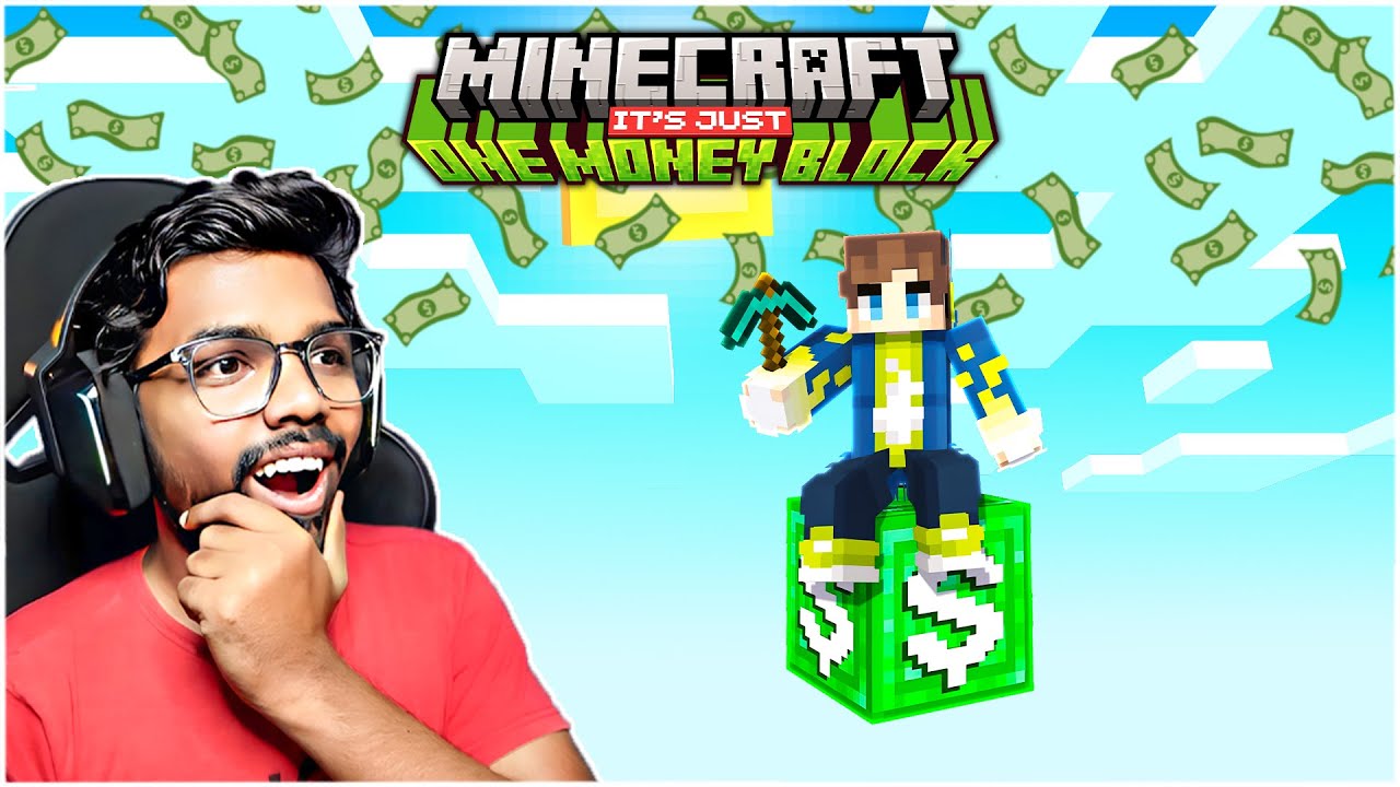 ONE MONEY BLOCK 💵 | Minecraft in Telugu | Maddy Telugu Gamer