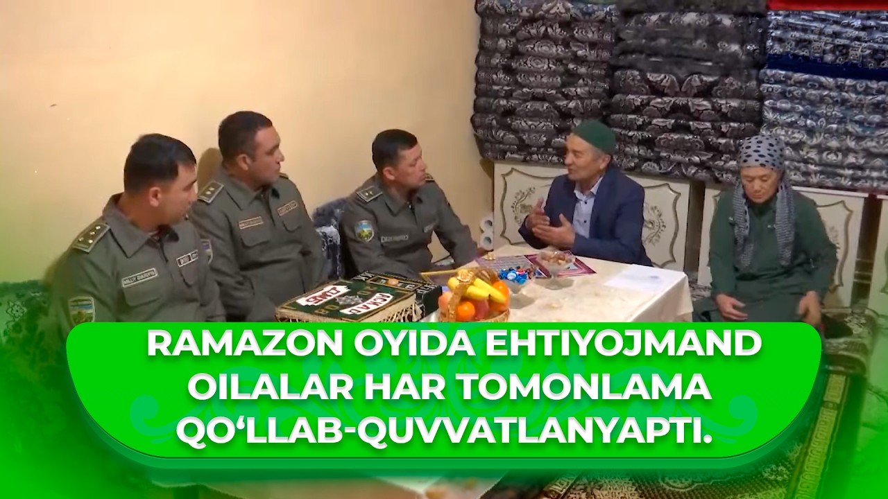 Ramazon oyida ehtiyojmand oilalar har tomonlama qo‘llab-quvvatlanyapti.