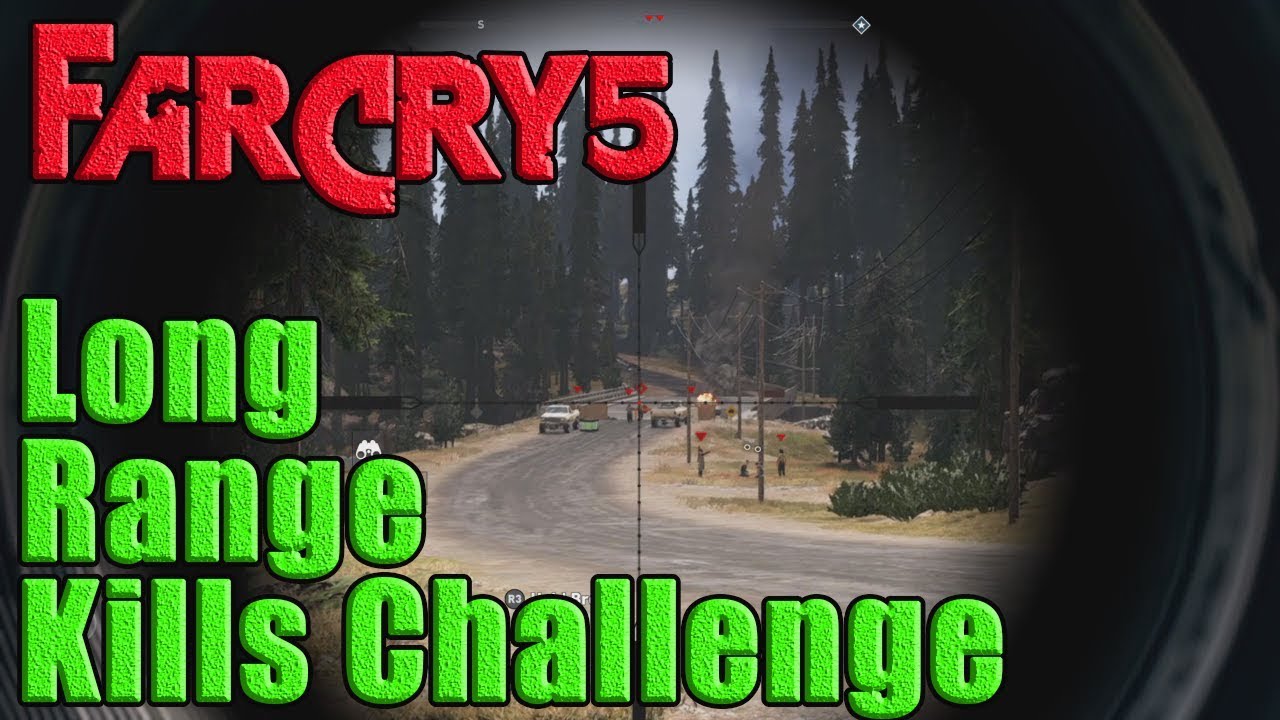 Far Cry 5, Long Range Kills Challenge Location