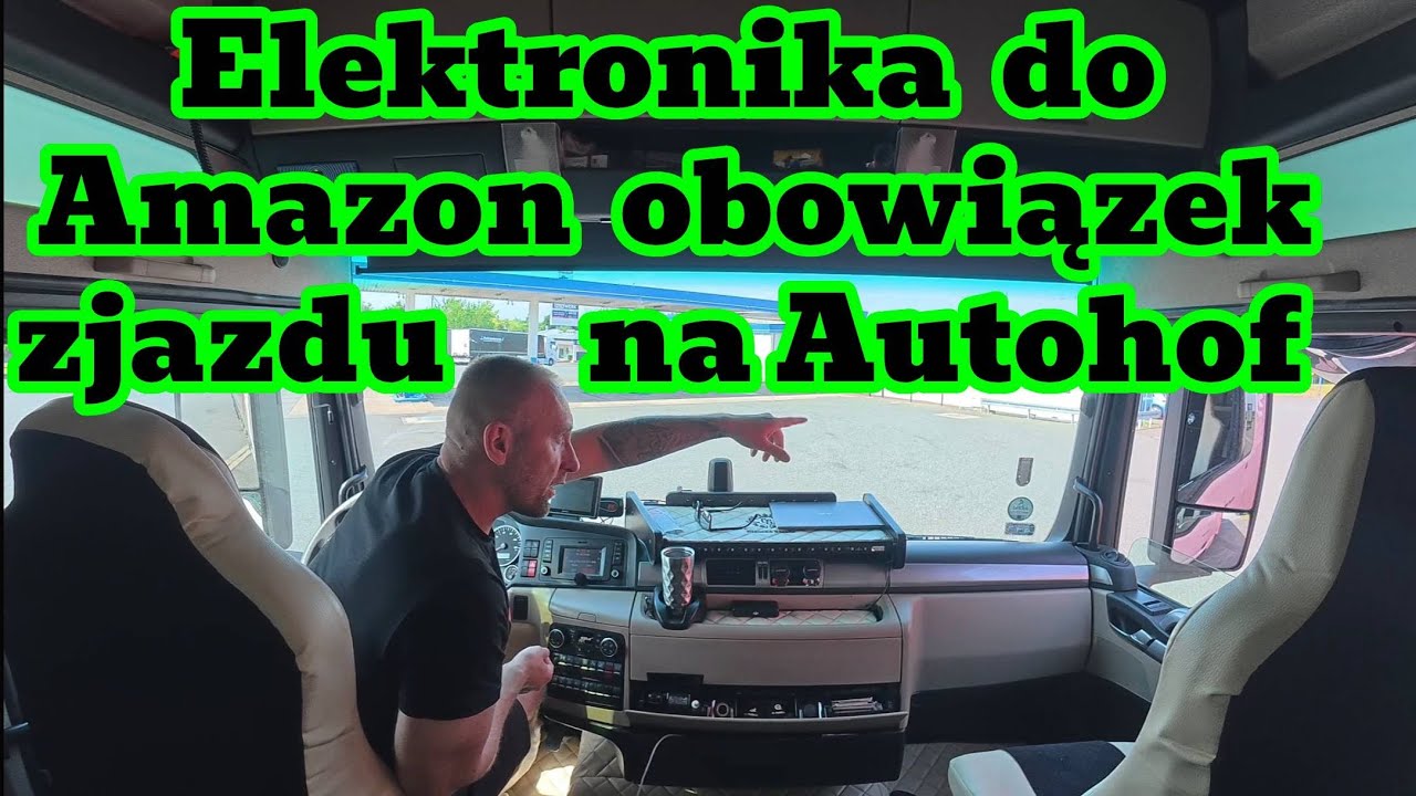 Załadunek elektroniki do Amazon 