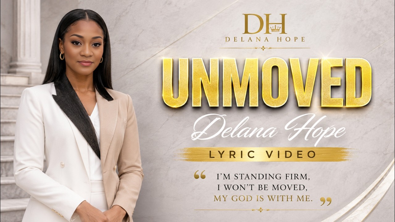 Unmoved Delana Hope (Lyric Video)