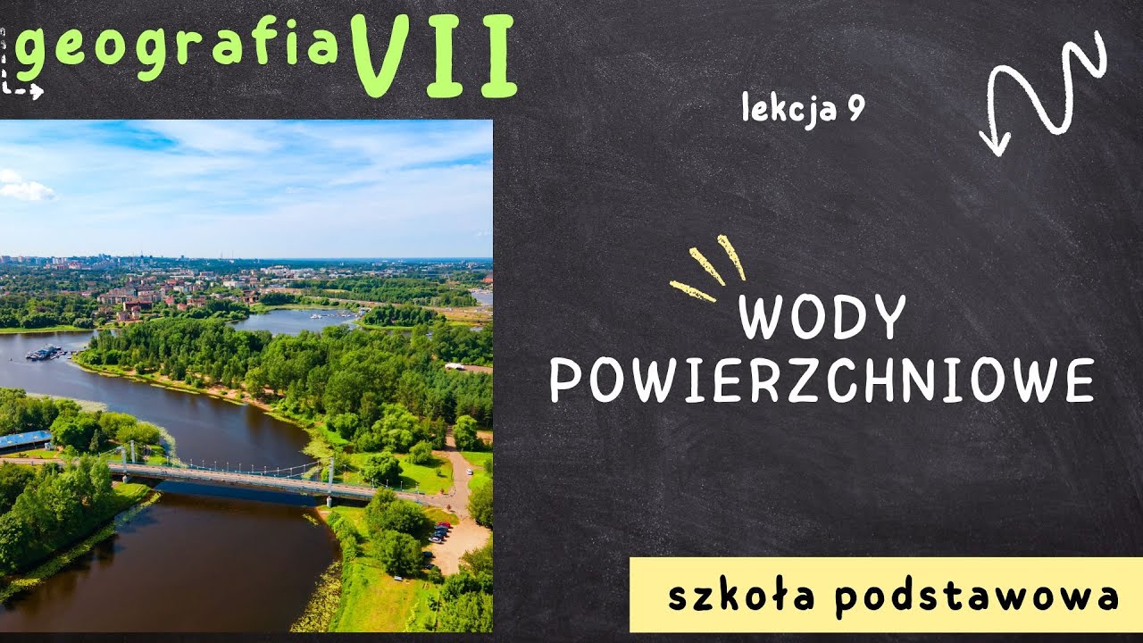 Geografia klasa 7 [Lekcja 9 - Wody powierzchniowe]