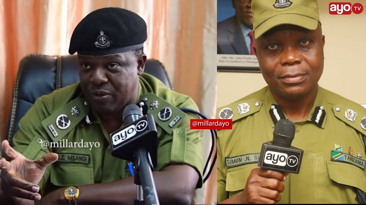 IGP SIRRO AMUONDOA 'KAMANDA' MSANGI MAKAO MAKUU DSM, AZUNGUMZA