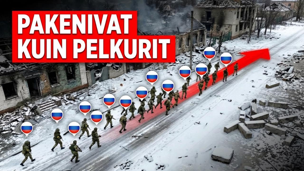 Ukraina hyökkää täysillä – kaksi suurhyökkäystä saa Venäjän perääntymään nolosti