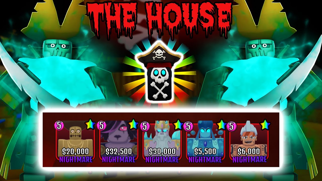 THE ULTIMATE CURSED SEAS UPDATE SQUAD & Giveaways -  The House TD on Roblox