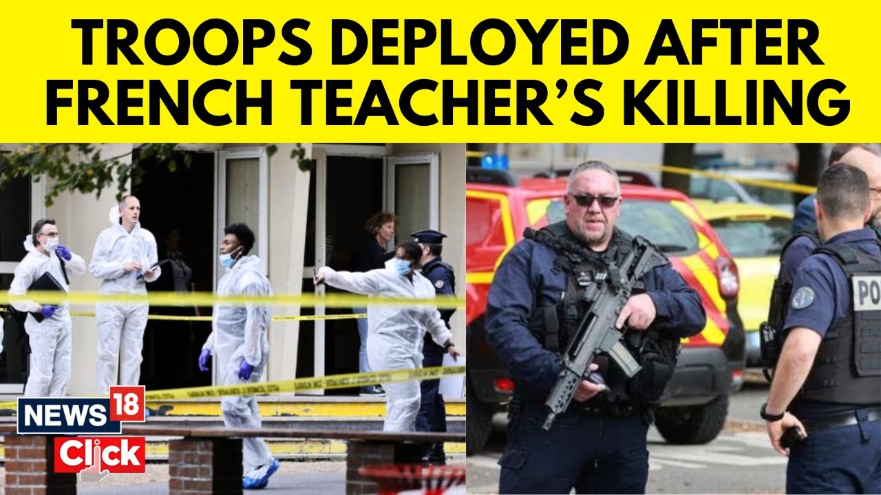 France Deploys 7,000 Troops After Fatal Stabbing Of A Teacher In School | English News | N18V