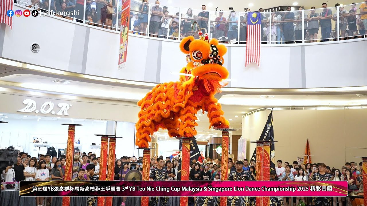 【高樁南獅】🇲🇾Rawang Xuan Long 雪州萬撓玄龍體育會 - 2025#YB張念群杯 馬新高樁獅王爭霸賽 @Aeon KulaiJaya