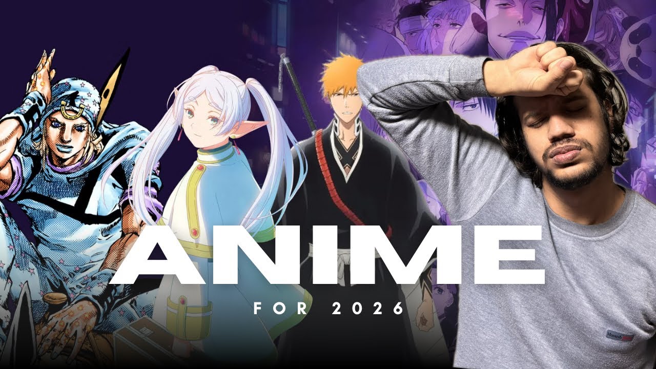 2026 most anticipated anime list! JJK, Frieren! Anime Core !