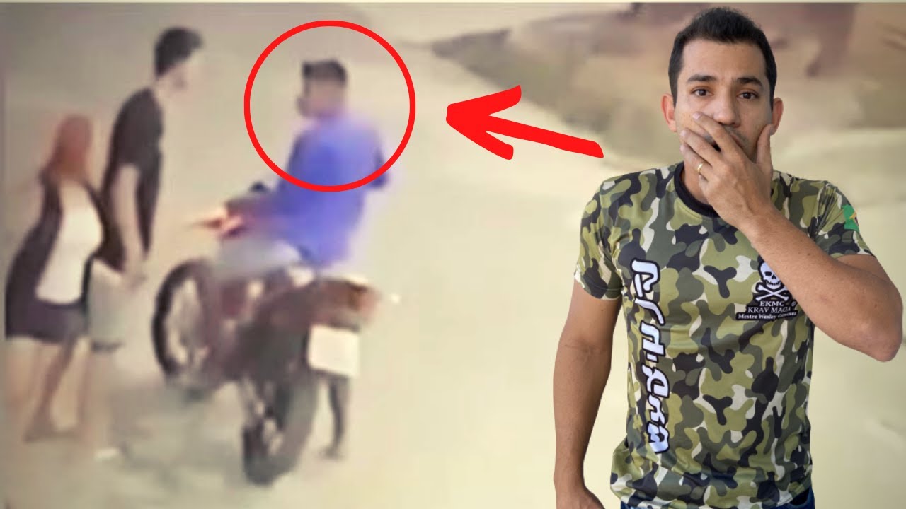 LUTADOR JIU JITSU REAGE PARA PROTEGER NAMORADA E COLOCA VB PARA DORMIR