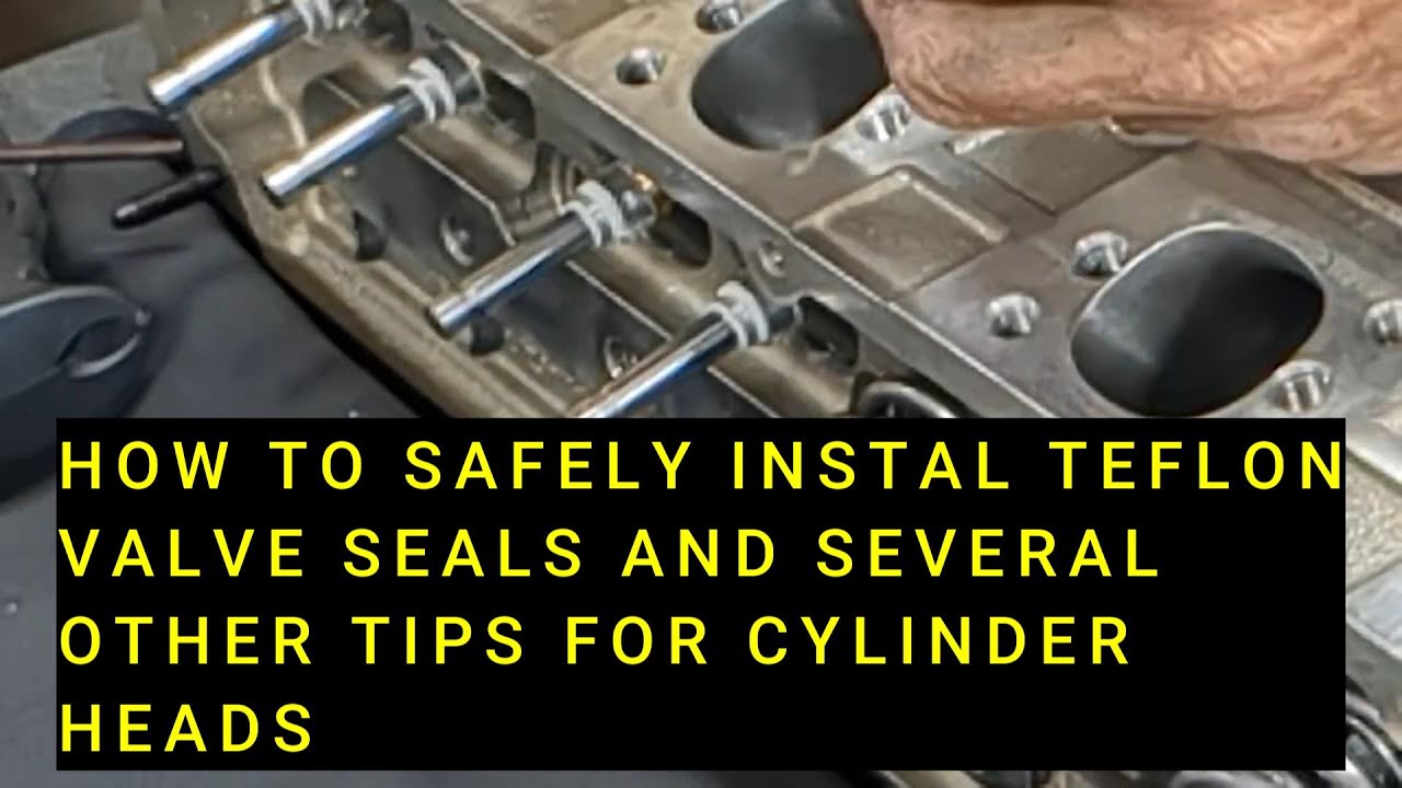 USING TEFLON VALVE SEALS AND HIGH SPRING PRESSURES WATCH THESE SIMPLE TIPS FOR FLAWLESS INSTALLATION