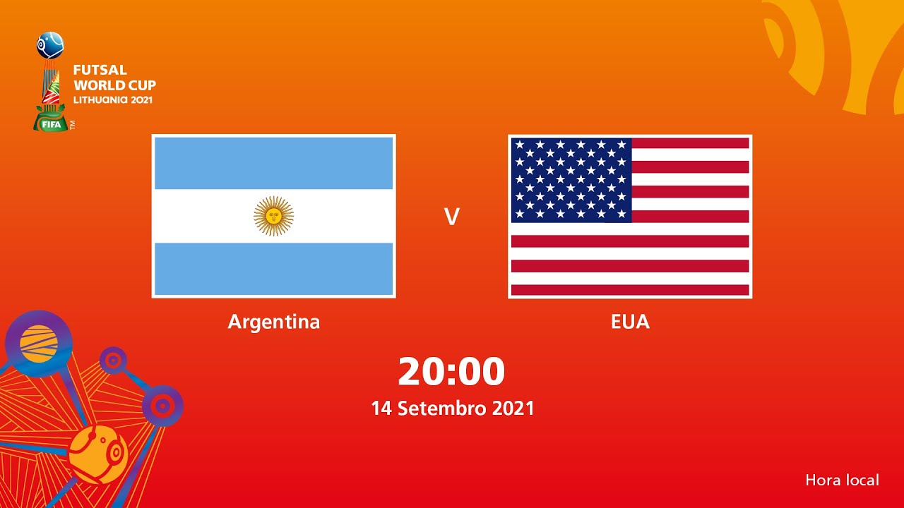 Argentina v EUA | Copa do Mundo FIFA de Futsal de 2021 | Partida completa