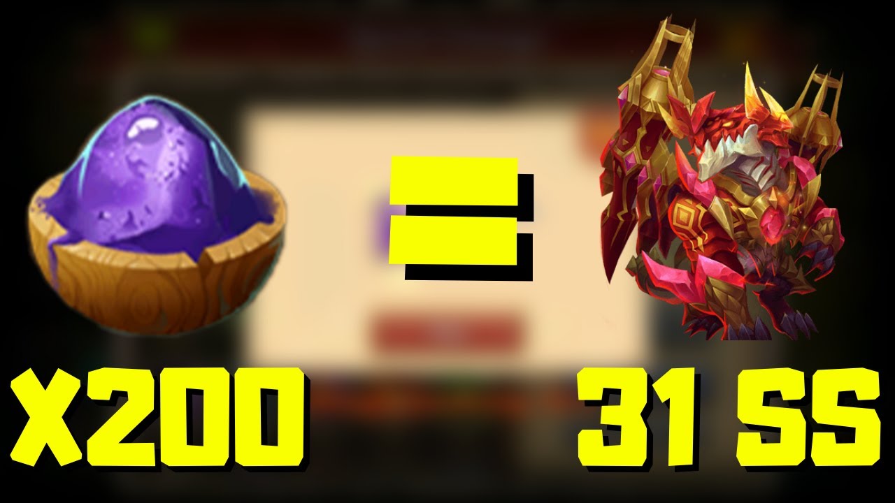 Trying to get 31 Dynamica SS with 200 MP | Castle Clash