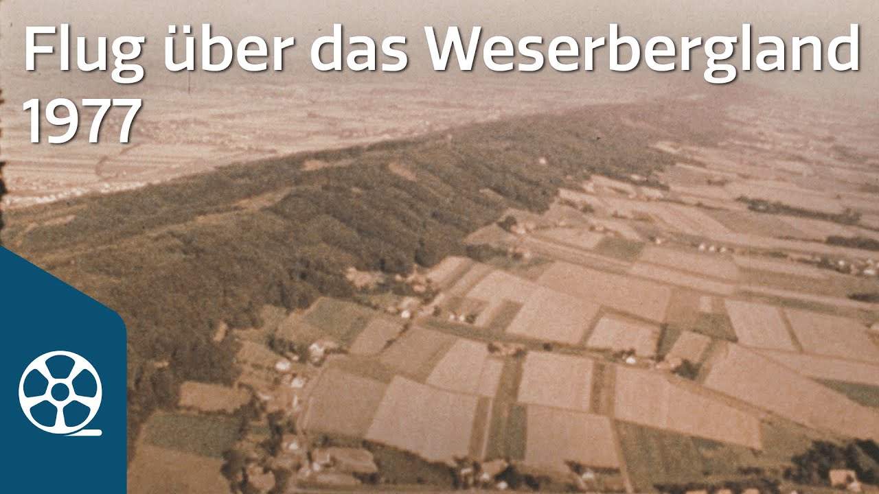 Das Weserbergland von oben 1977 - Flug über Westfalen 02/05 | FILMSCHÄTZE