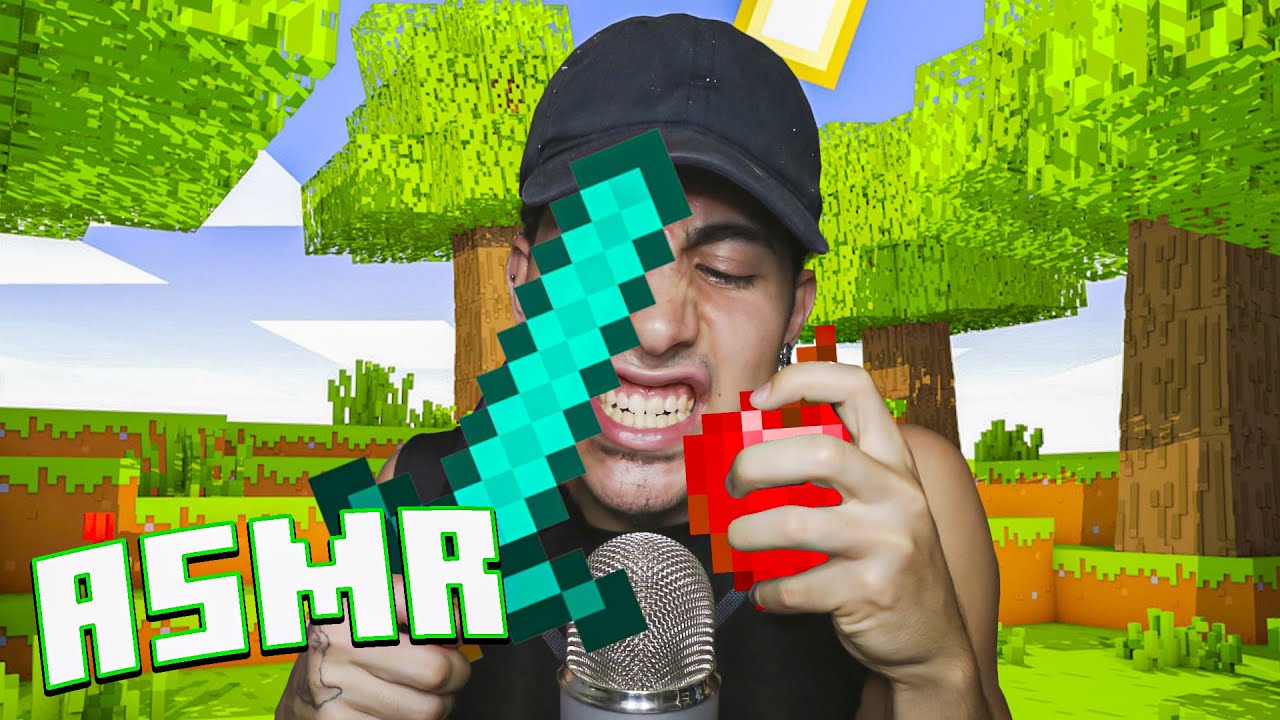 ASMR MINECRAFT com MOUTH SOUNDS