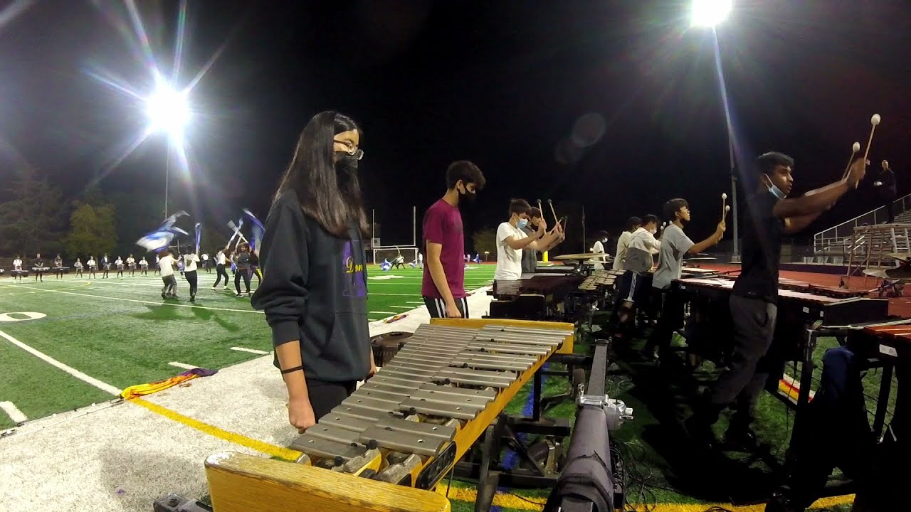 AVHS Marching Band 2021 - Glockenspiel Cam 11/10/21