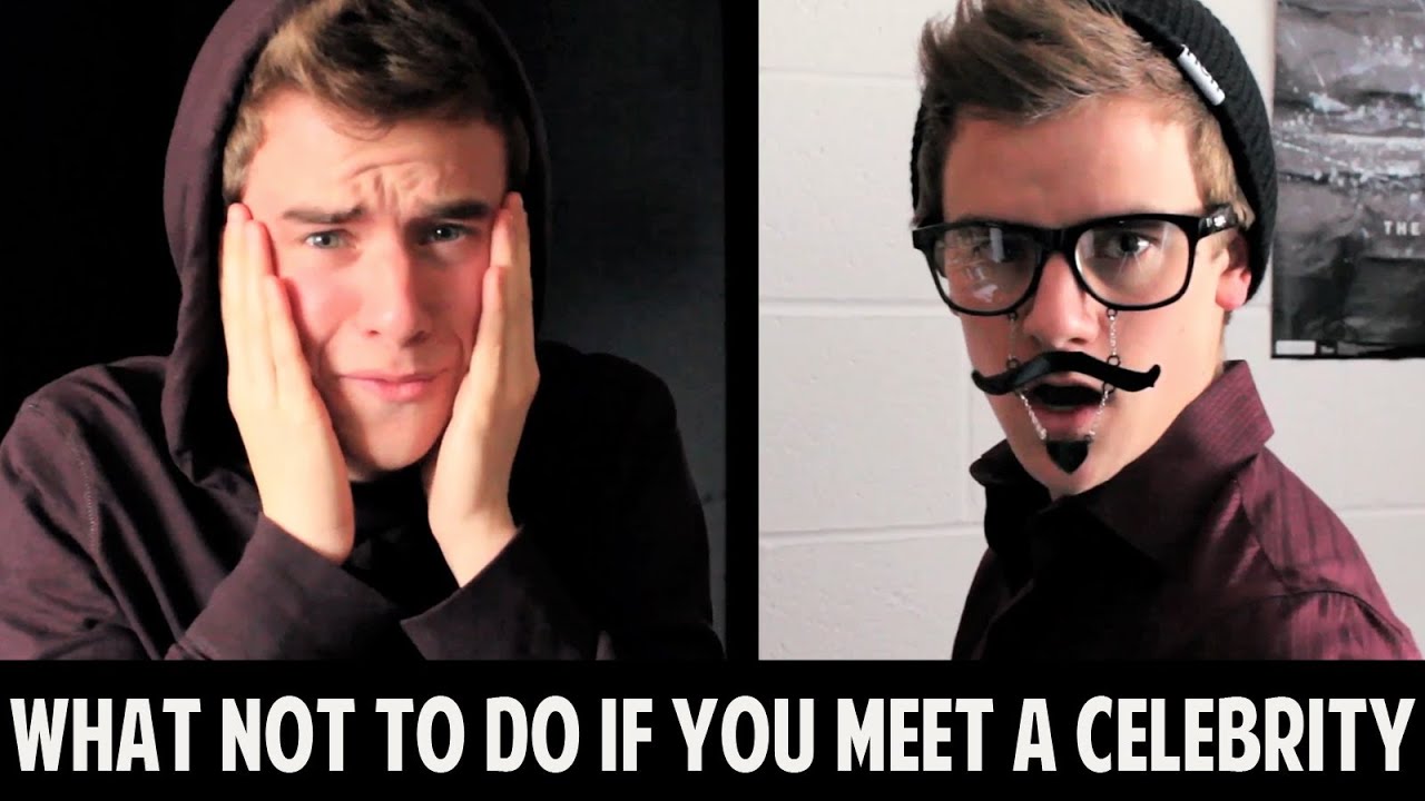 What Not To Do If You Meet A Celebrity