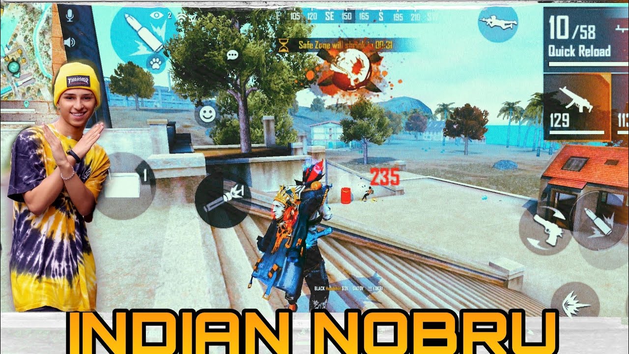 indian NOBRU/ free fire#nobru #dualsmasher #vglattey