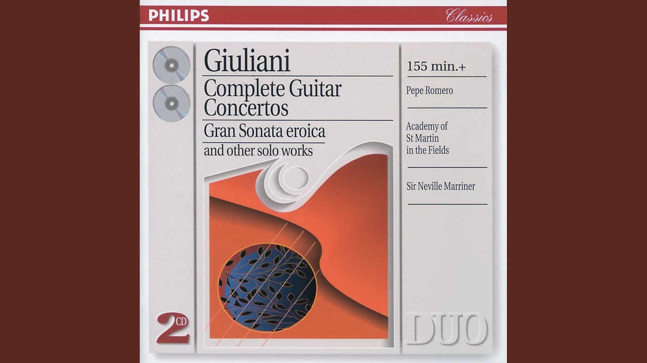 Giuliani: Variations on a Theme of Handel, Op. 107