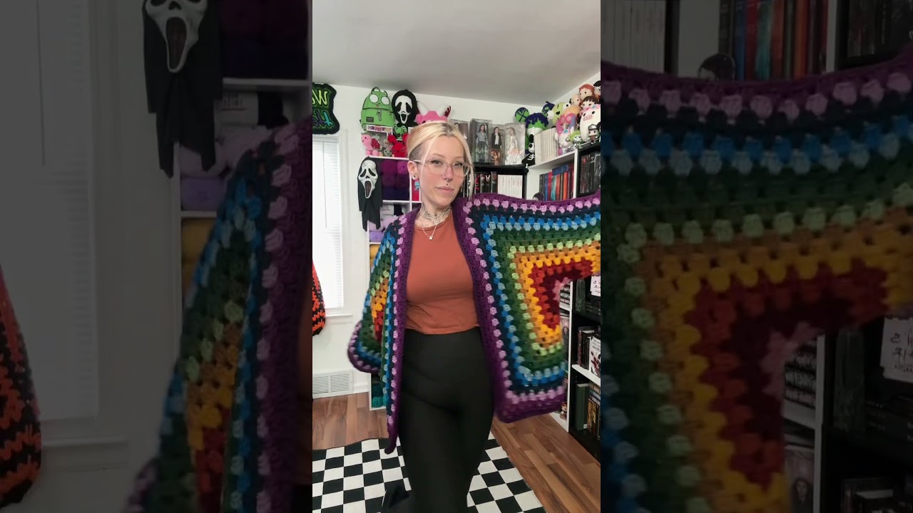 #crochet Grant Hexagon Cardi 🫶🏻