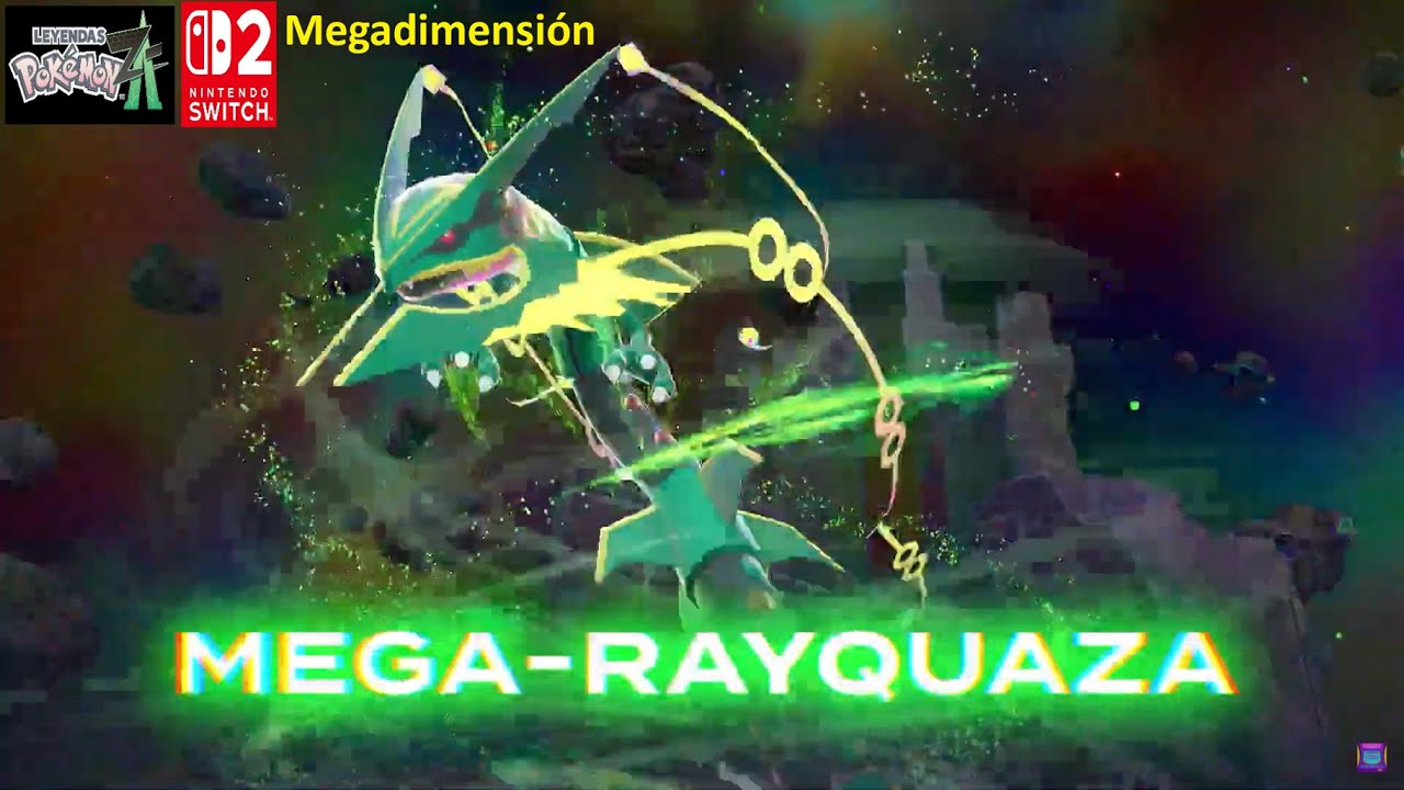 Leyendas Pokémon: Z-A. Megadimensión. Mega-Rayquaza