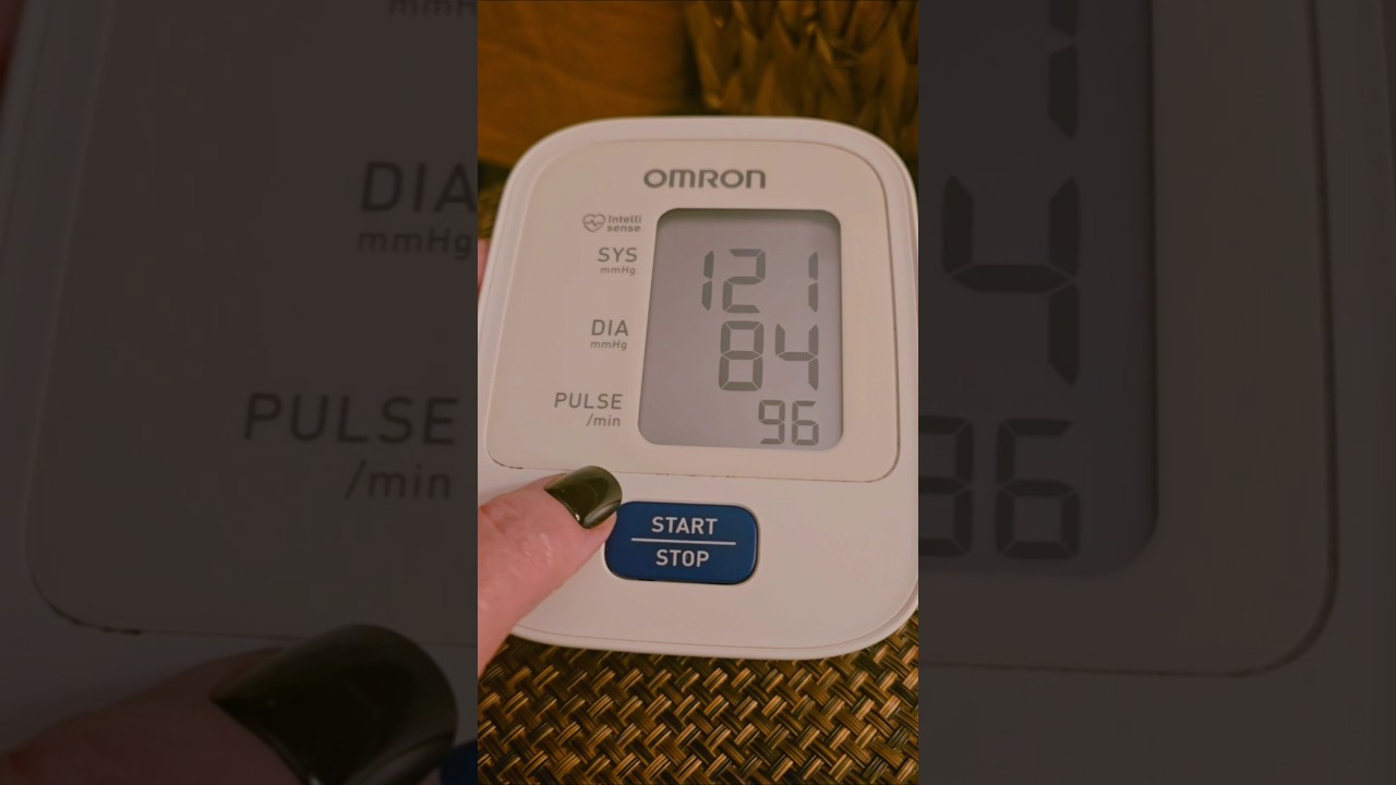 OMRON BLOOD PRESSURE MONITOR